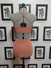2 two piece with fringe tassel